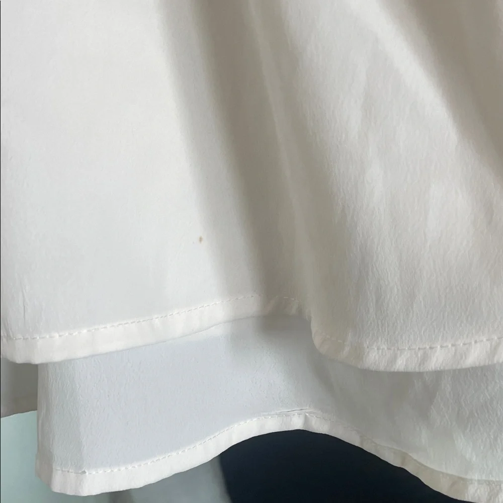 Hollister|soft White double layered V Tank Top|Medium|EUC - Picture 6 of 7